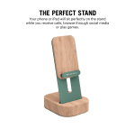Mount Adjustable Phone Stand - Green | Klippik Platform Collection | Kuwait UAE Saudi