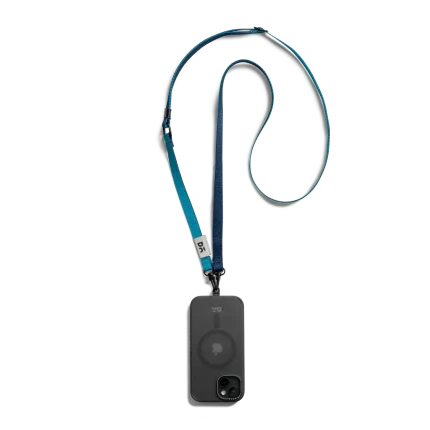 Navy-Sky Crossbody Phone Lanyard - Strap