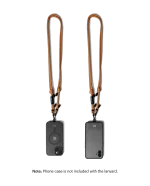 Orange Crossbody Phone Lanyard - Cord