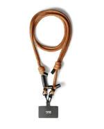 Orange Crossbody Phone Lanyard - Cord