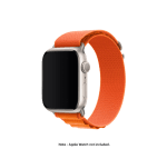 Orange Ridge Loop Apple WatchBand | Shop Online | Klippik Kuwait UAE Saudi