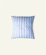 Pale blue Red Muted layers Body Cushion Cover