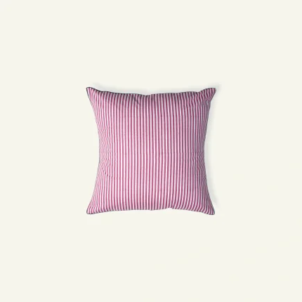Pink Green Silent stripes Body Cushion Cover
