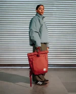 Red Clay Miles Roll Top Backpack