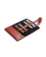 Red Row Watchband Folio