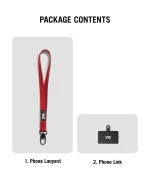 Red Wrist Lanyard - Strap