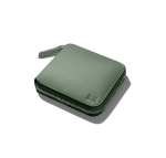 Get Amazing Vegan Zip Wallet for women - Sap Green | Online Shopping | Klippik Kuwait UAE Saudi