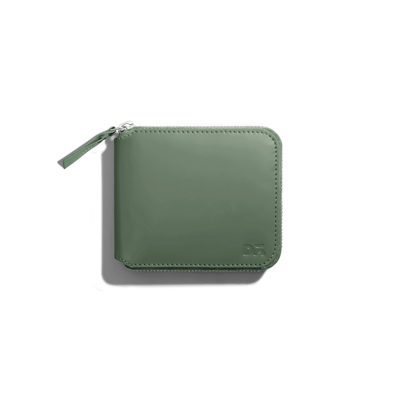 Sap-Green-Vegan-Leather-Zip-Wallet-view Get Amazing Vegan Zip Wallet for women - Sap Green | Online Shopping | Klippik Kuwait UAE Saudi
