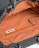 Slate Gray Parachute Tote Bag