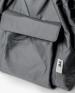 Slate Gray Parachute Tote Bag