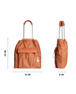 Tangerine Parachute Tote Bag