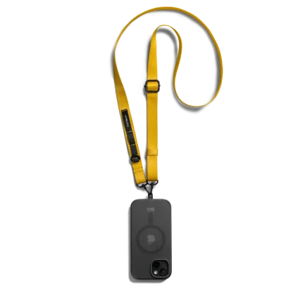 Yellow Crossbody Utility Phone Lanyard - Strap
