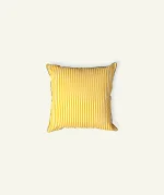 Yellow Indigo Silent stripes Body Cushion Cover