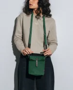 Forest Green Scout Crossbody Bag - Image 5