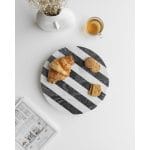 Marble Lazy Susan Black & White - Image 2