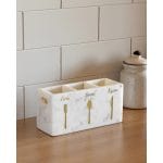 Marbleous Cutlery Holder For Kitchen (Spoon Fork & Knives) - Image 2