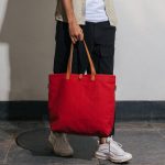 Crimson Red Buoy Tote Bag - Image 9