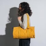 Mustard Yellow Swing Duffle Bag - Image 5