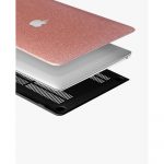 Rosegold Glitter Hardshell Case for Macbook Pro 16 2019 - Image 8