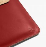 Terracotta Red SnapOn Envelope Sleeve For Macbook Pro 33.02cm (13 inch) - Image 3