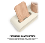 Cirque Phone and Pen Stand - Ivory White - Image 9