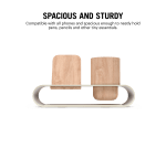 Cirque Phone and Pen Stand - Ivory White - Image 6