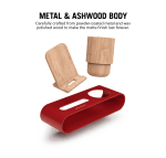 Cirque Phone and Pen Stand - Red - Image 8