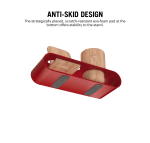 Cirque Phone and Pen Stand - Red - Image 5