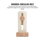 Mount Adjustable Phone Stand - Ivory White - Image 5