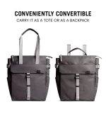 Charcoal Pole Convertible Totepack - Image 4