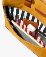 Mustard City Compact Fleet Messenger Bag - Image 6