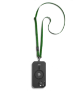 Green Leatherite Crossbody Phone Lanyard - Strap
