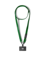 Green Leatherite Crossbody Phone Lanyard - Strap - Image 4