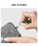 Green Leatherite Crossbody Phone Lanyard - Strap - Image 8