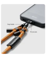 Orange Crossbody Phone Lanyard - Cord - Image 8
