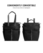 Space Black Pole Convertible Totepack - Image 4