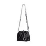 Carbon Black Court Crossbody Bag