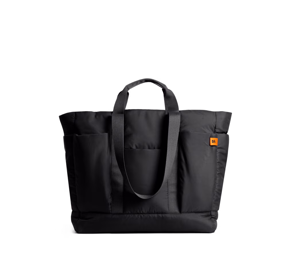 Carbon Black Idyll Tote Bag - Image 1