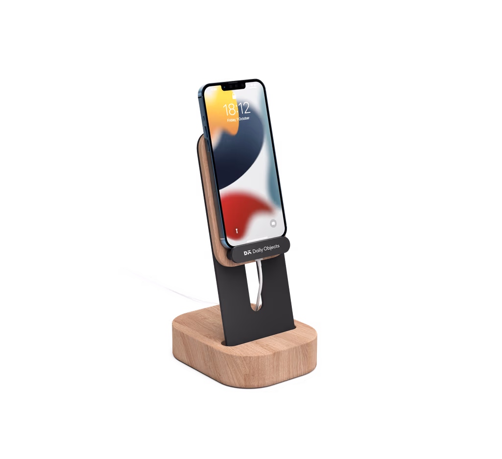 Mount Adjustable Phone Stand - Black - Image 1