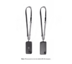 Charcoal-Grey Crossbody Phone Lanyard - Strap - Image 5