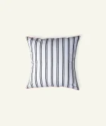 Cloudy Black with Candy Red Muted Layers, 24x24 Inch Cushion Cover