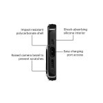 Black Enamel Bumper MagSafe iPhone 17 Case - Image 11