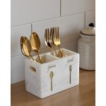 Marbleous Cutlery Holder For Kitchen (Spoon Fork & Knives) - Image 7