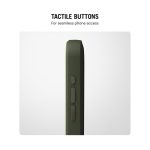Green-Olive Leatherite MagSafe Phone Case Cover for iPhone 17 - Image 8
