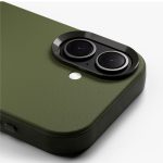 Green-Olive Leatherite MagSafe Phone Case Cover for iPhone 17 - Image 7