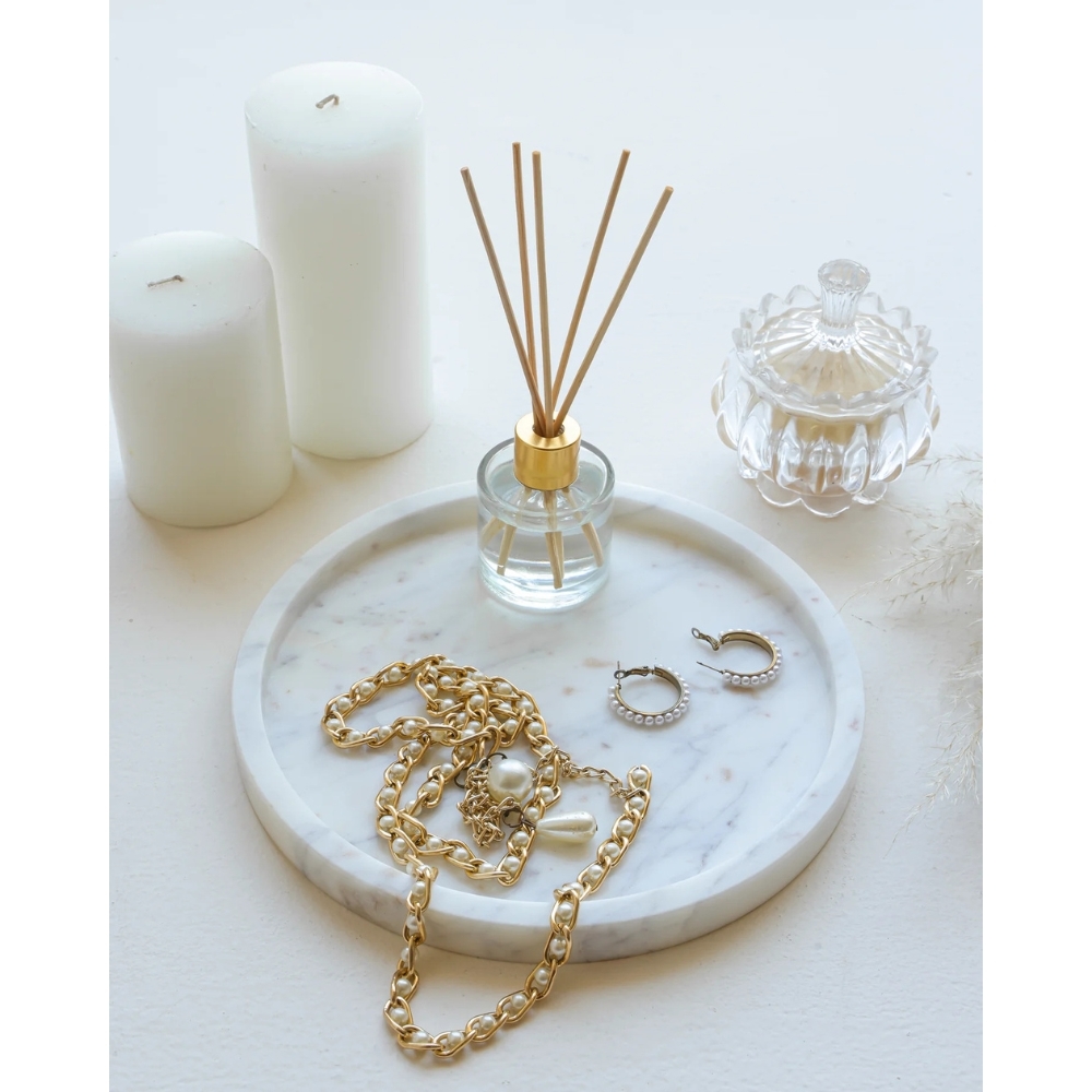 Marble Round Tray - Image 1