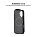 Tan-Grey Leatherite MagSafe Phone Case Cover for iPhone 17 - Image 5