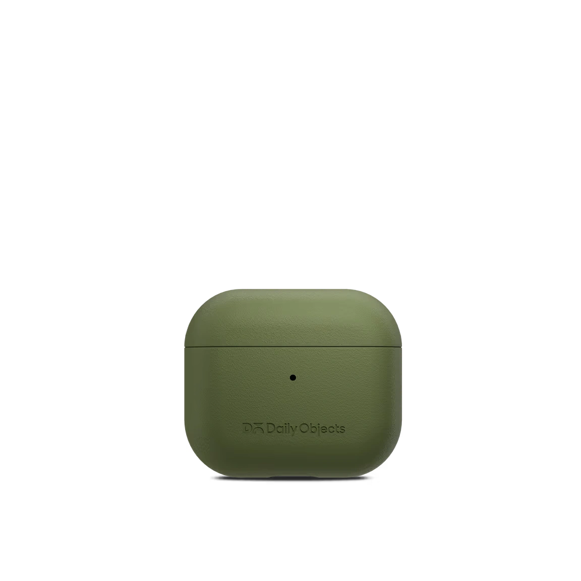 Green Leatherite AirPods 3 Case Cover - Image 1