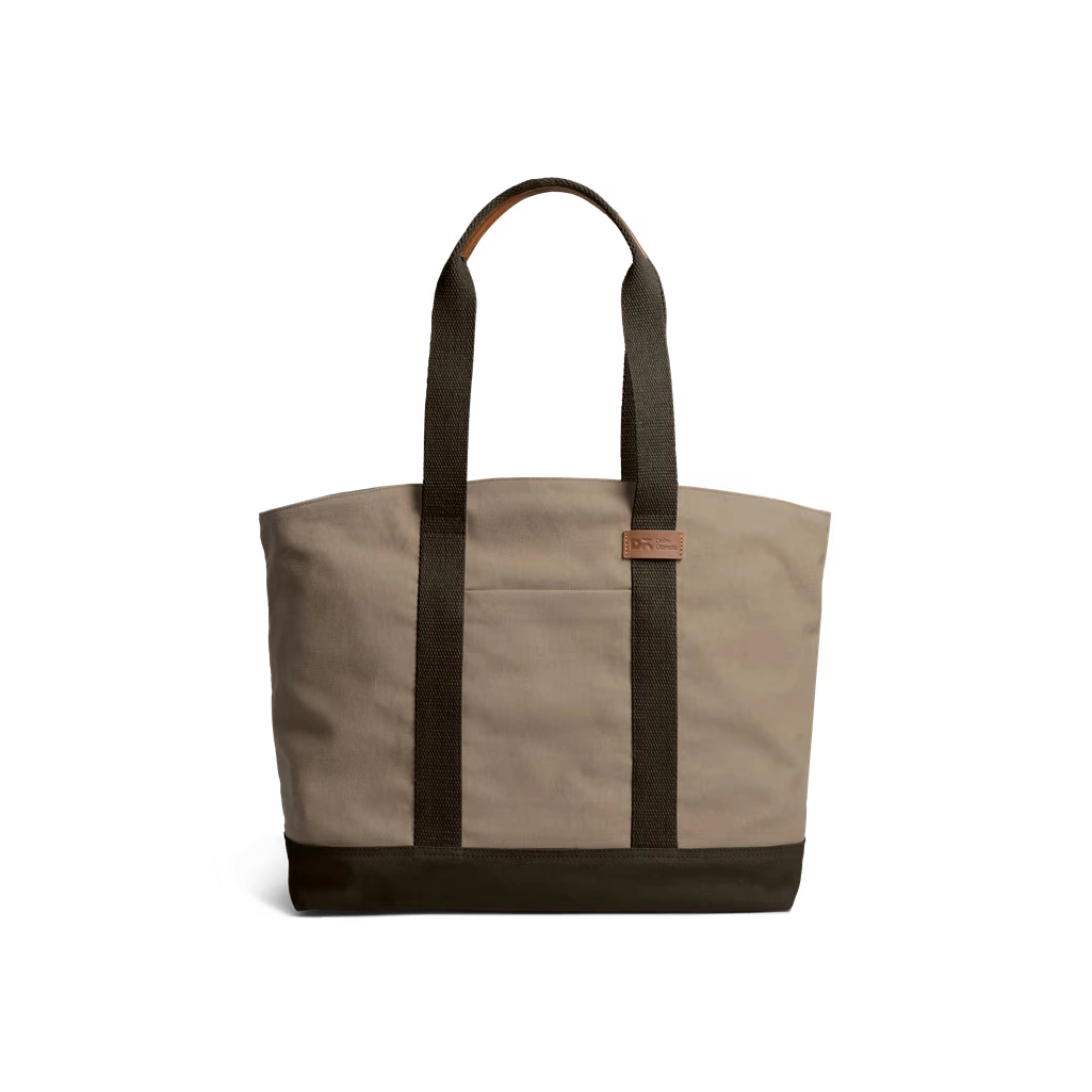 Khaki Beige-Clove Field Tote Bag - Image 1