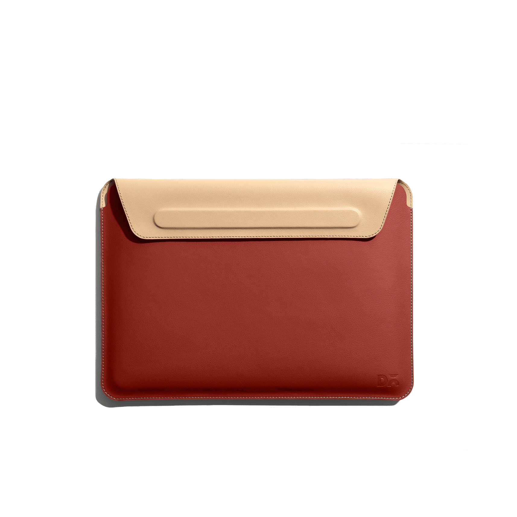 Terracotta Red SnapOn Envelope Sleeve For MacBook Pro 33.02cm (13 inch) - Image 1